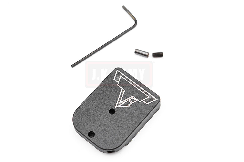 EMG / TTI Combat Master Magazine Base Plate for AW / WE / EMG TTI Hi-Capa Magazine ( With Charging Port / Gas Ver. ) ( AW )-Gold