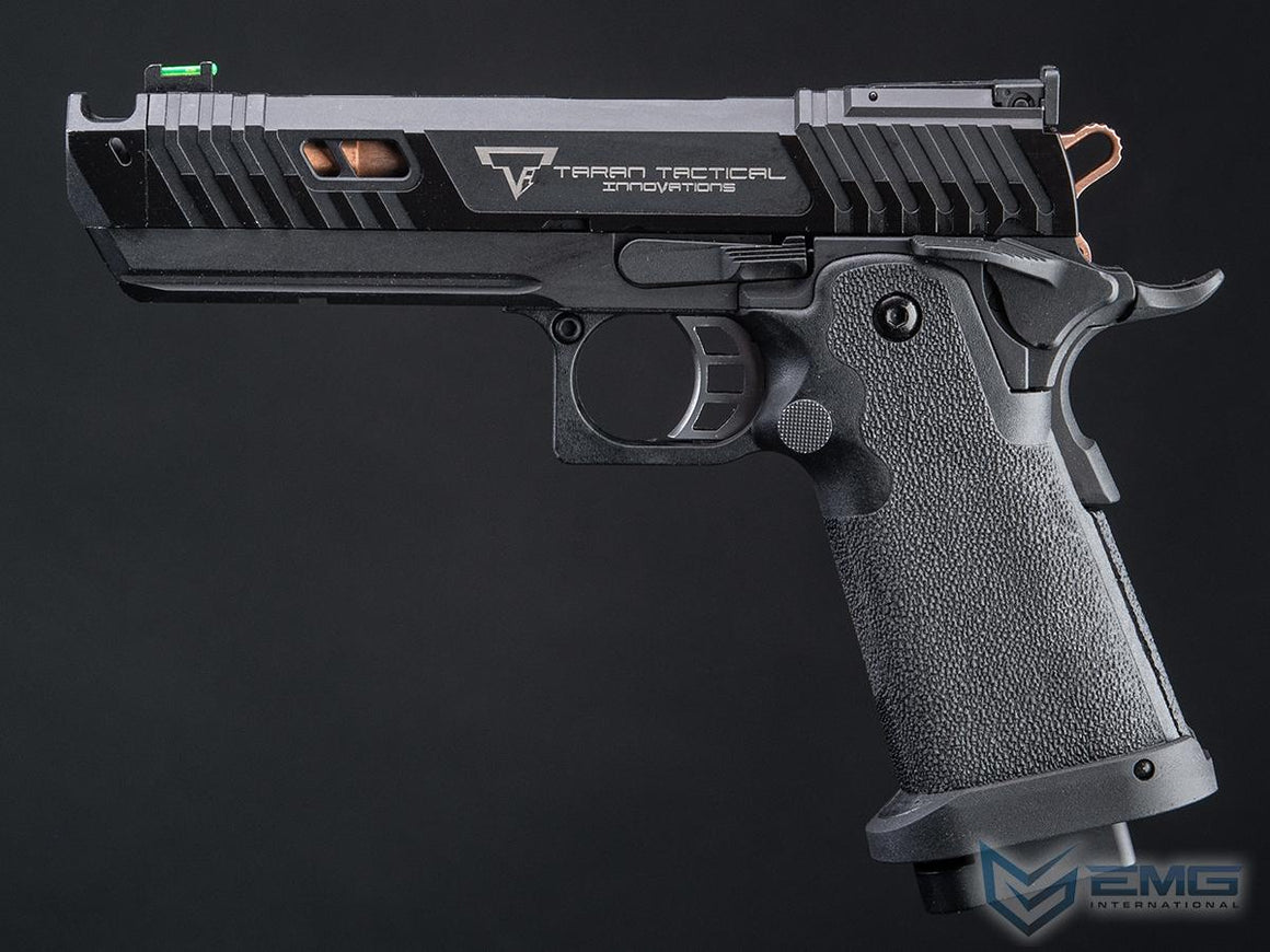 EMG TTI Licensed JW4 2011 Pit Viper Hi-Capa GBB Pistol Airsoft ( by AW Custom / Semi-Auto / Full Auto / Gas / TT-PV0130 ) ( Licensed by Taran Tactical Innovations ) ( John Wick )