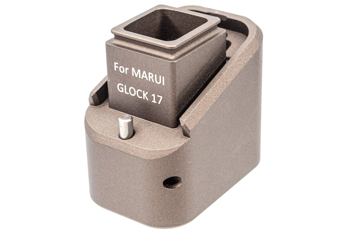 EMG TTI G17 Magazine Extensions Pad For ( UMAREX / VFC / Glock 17 ) / ( TM / WE G Model 17 ) ( Functional ) ( Licensed by Taran Tactical Innovations )-TM / WE Spec-Black