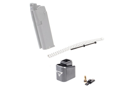 EMG TTI G19 Magazine Extensions Pad For ( UMAREX / VFC / Glock 19 ) / ( TM G Model 19 ) ( Functional ) ( Licensed by Taran Tactical Innovations )-Tokyo Marui ( TM )-Black