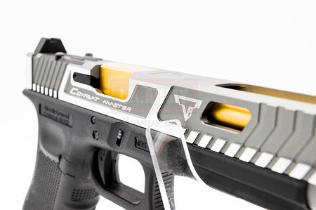 EMG Umarex / VFC TTI Glock 34 GBBP ( G&P Custom ) ( GY / SV Two-Tone )