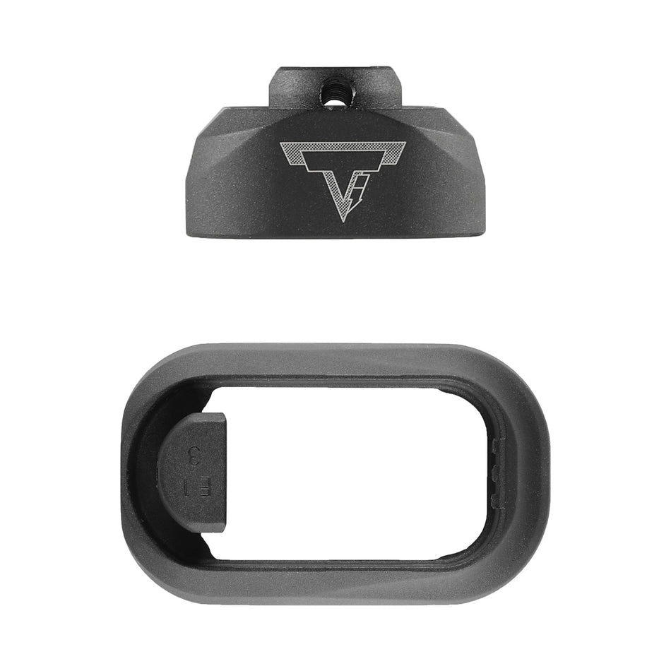 EMG TTI Combat Master G34 JW2 Alumium Slide Kit for GHK Glock 17 GBBP System ( John Wick 2 ) ( Black / Grey )-Grey