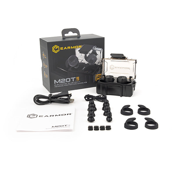 Earmor Tactical M20T Pro Tactical Noise Cancelling Wireless Earbuds
