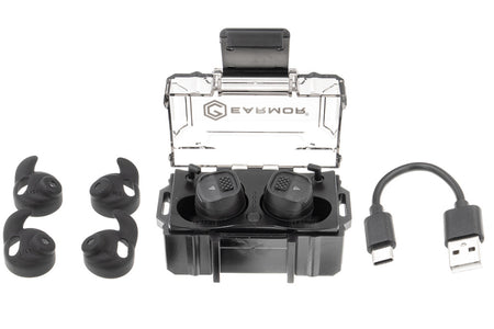 Earmor M20T Electronic Noise Reduction Earplug Black