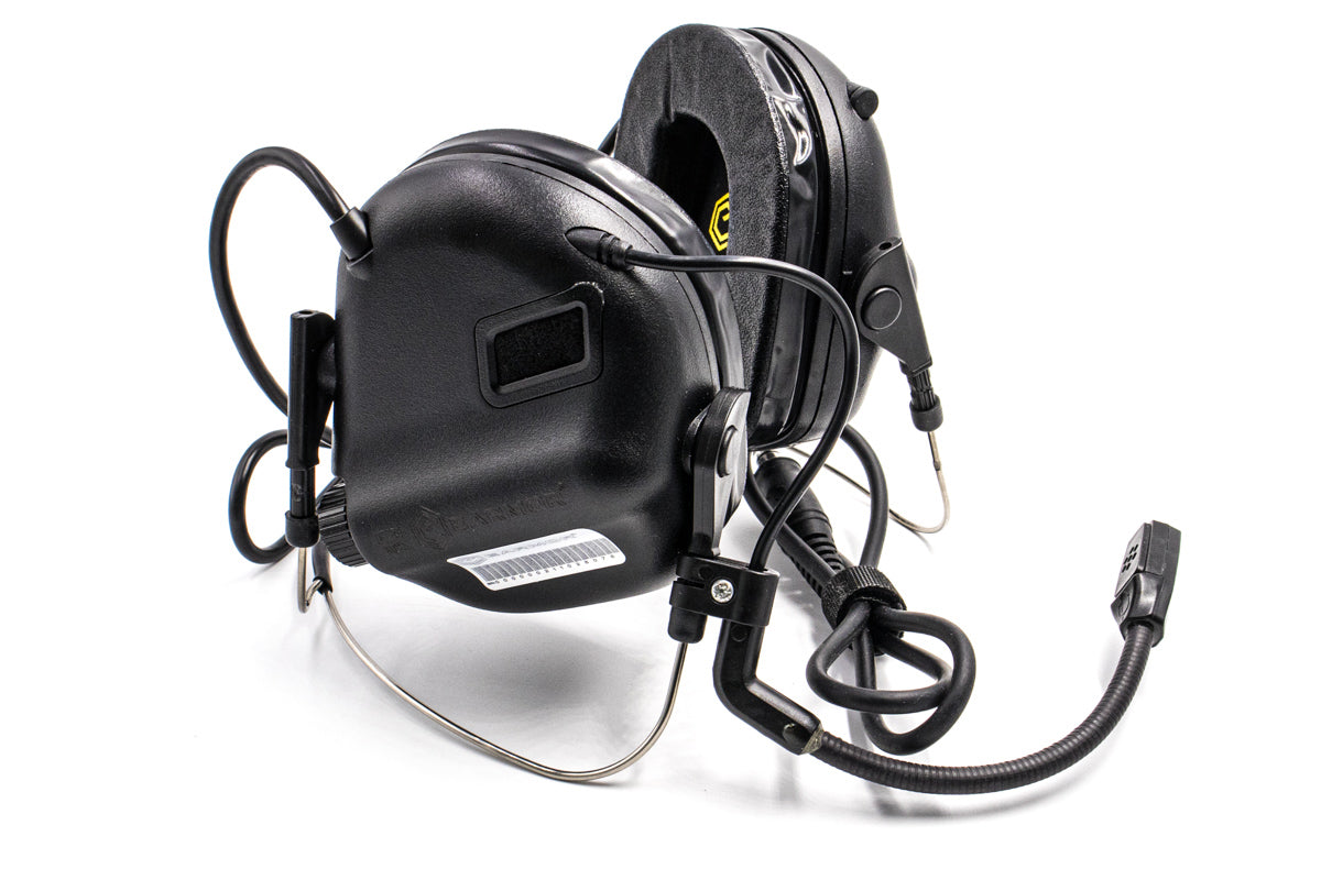 Earmor MilPro M32N Mark3 Tactical Headset ( Mil Spec Communication Hearing Protector ) ( OPSMEN )-Coyote Brown