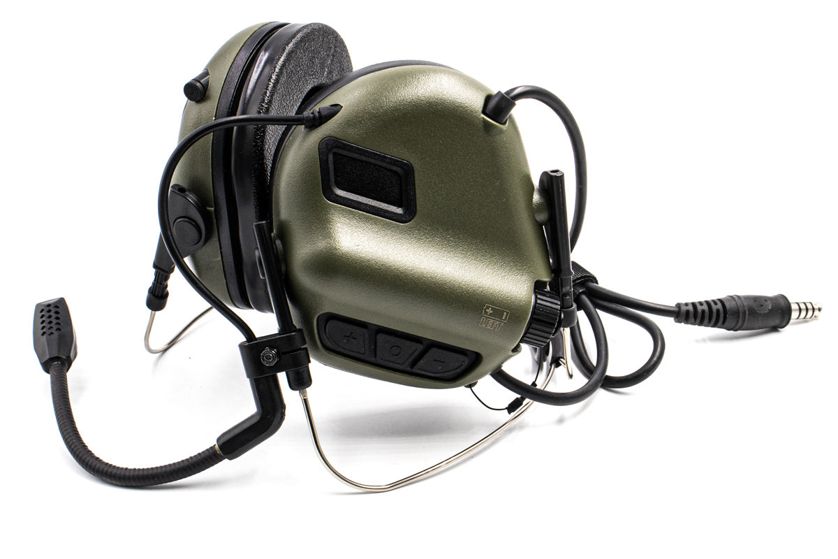 Earmor MilPro M32N Mark3 Tactical Headset ( Mil Spec Communication Hearing Protector ) ( OPSMEN )-Coyote Brown