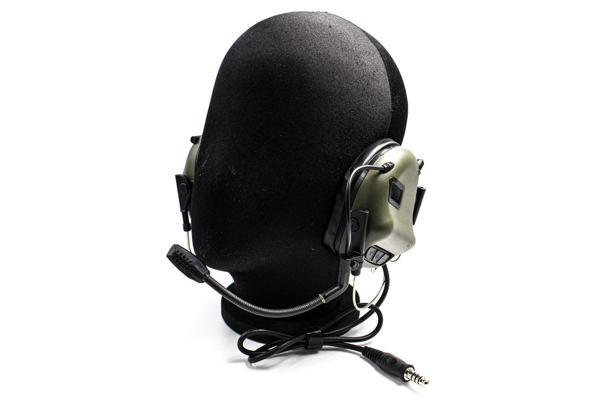 Earmor MilPro M32N Mark3 Tactical Headset ( Mil Spec Communication Hearing Protector ) ( OPSMEN )-Coyote Brown