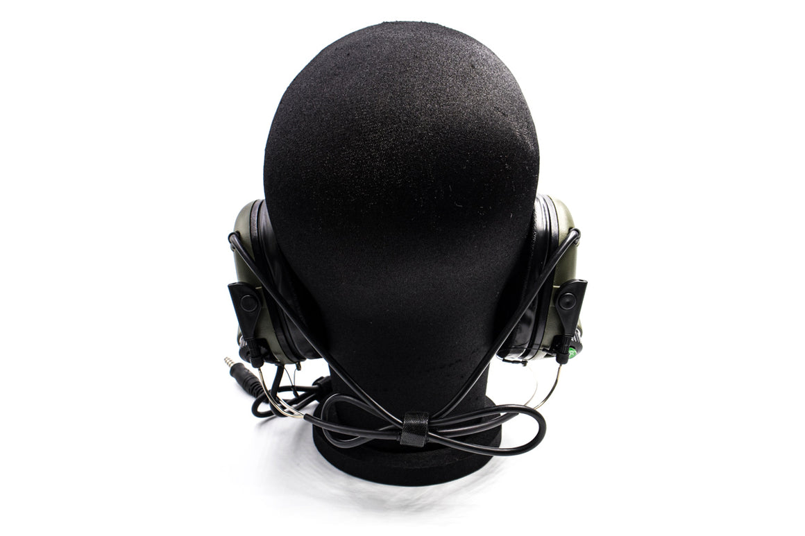 Earmor MilPro M32N Mark3 Tactical Headset ( Mil Spec Communication Hearing Protector ) ( OPSMEN )-Coyote Brown