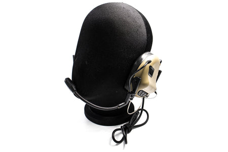 Earmor MilPro M32N Mark3 Tactical Headset ( Mil Spec Communication Hearing Protector ) ( OPSMEN )-Coyote Brown