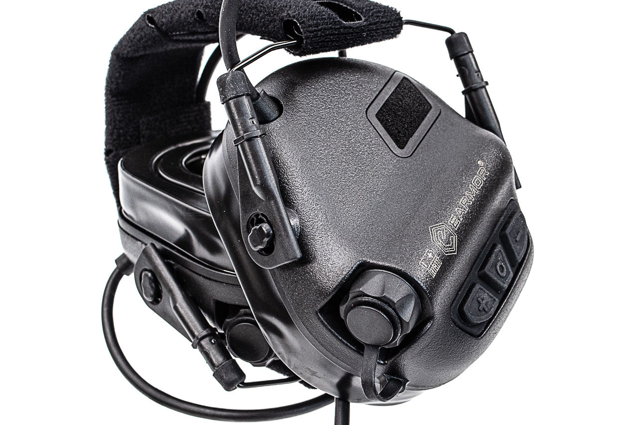 Earmor Tactical Hearing Protection M32 Plus Digital Noise Canceling Headset -Tan