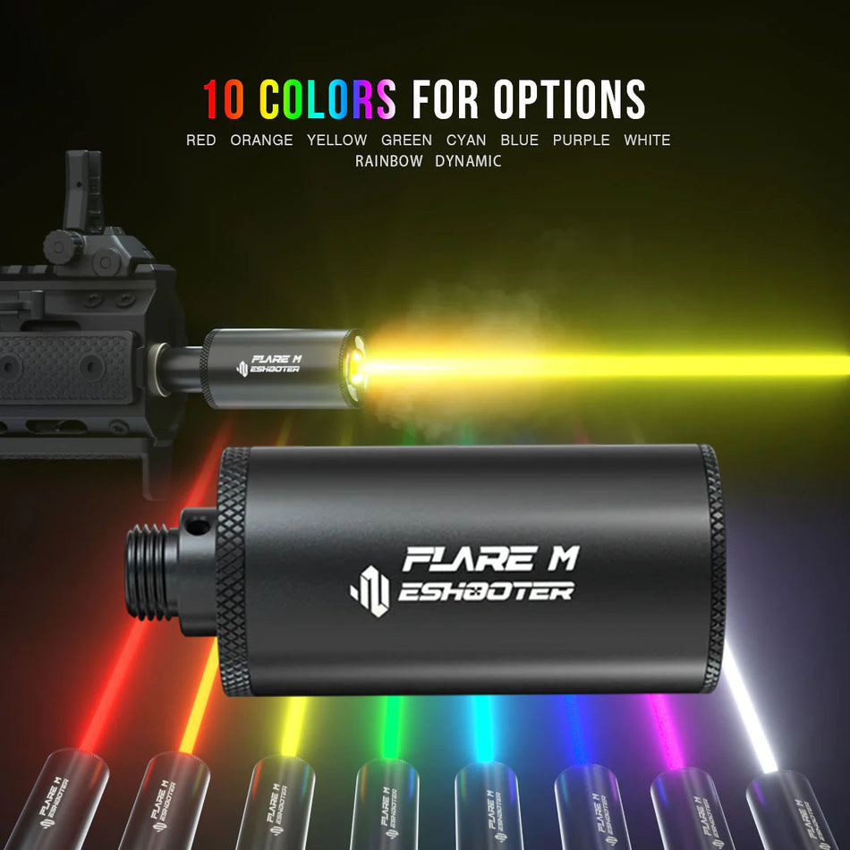 Eshooter Flare M Tracer Unit ( Rainbow color, RGB color )
