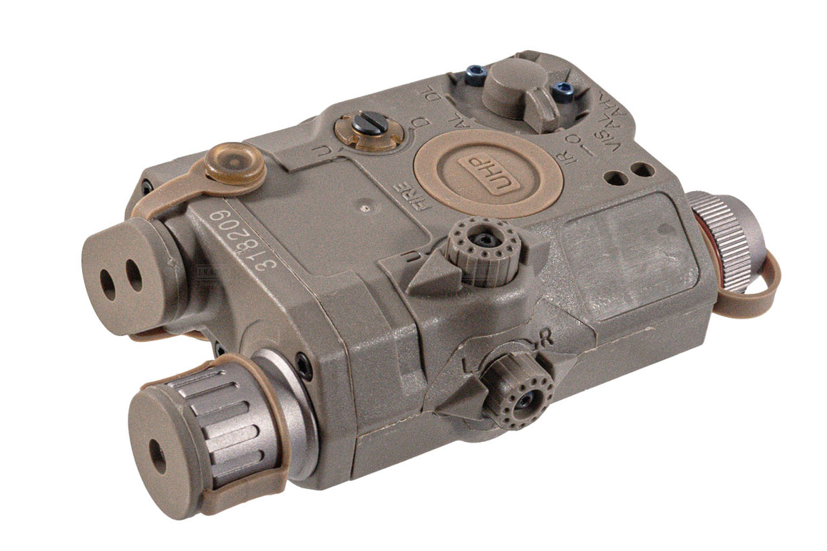 Element PEQ LA-5C UHP Red & Green Laser Airsoft Laser Drive ( FDE )