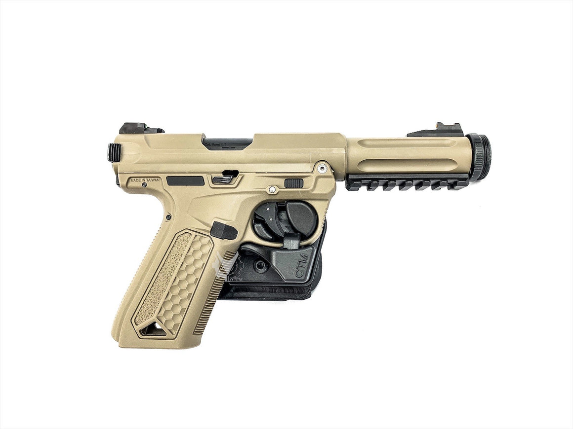 CTM AAP01 Pistol Speed Holster Nylon ( Black ) ( AAP-01 ) ( Right hand version )