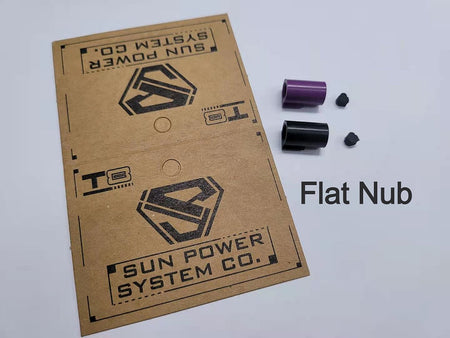 SP System T8 V2 60+70 Degree Hop up Bucking with Nub for TM GBB ( Flat / Normal )-Flat Nub Ver.