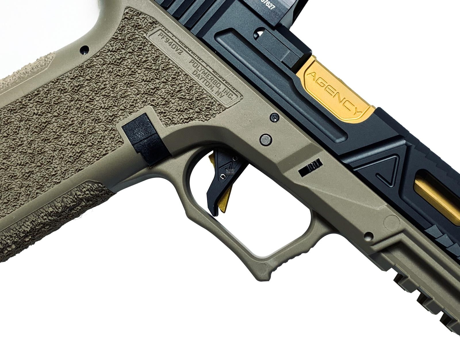 RWA x JDG Agency Urban Combat 2.0 with P80 Lower Complete Gun with Carry Case ( Model 17 GBB Pistol Airsoft )