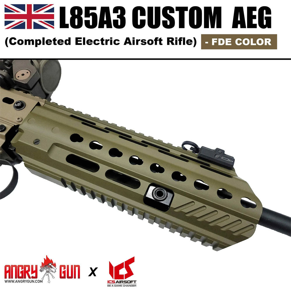 Angry Gun X ICS L85A3 AEG Airsoft Electric Rifle ( Black )