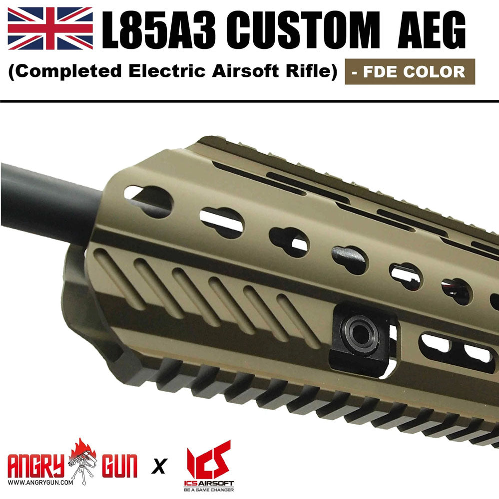 Angry Gun X ICS L85A3 AEG Airsoft Electric Rifle ( Black )