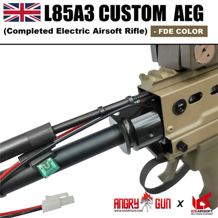Angry Gun X ICS L85A3 AEG Airsoft Electric Rifle ( Black )