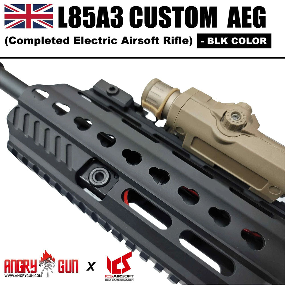 Angry Gun X ICS L85A3 AEG Airsoft Electric Rifle ( Black )