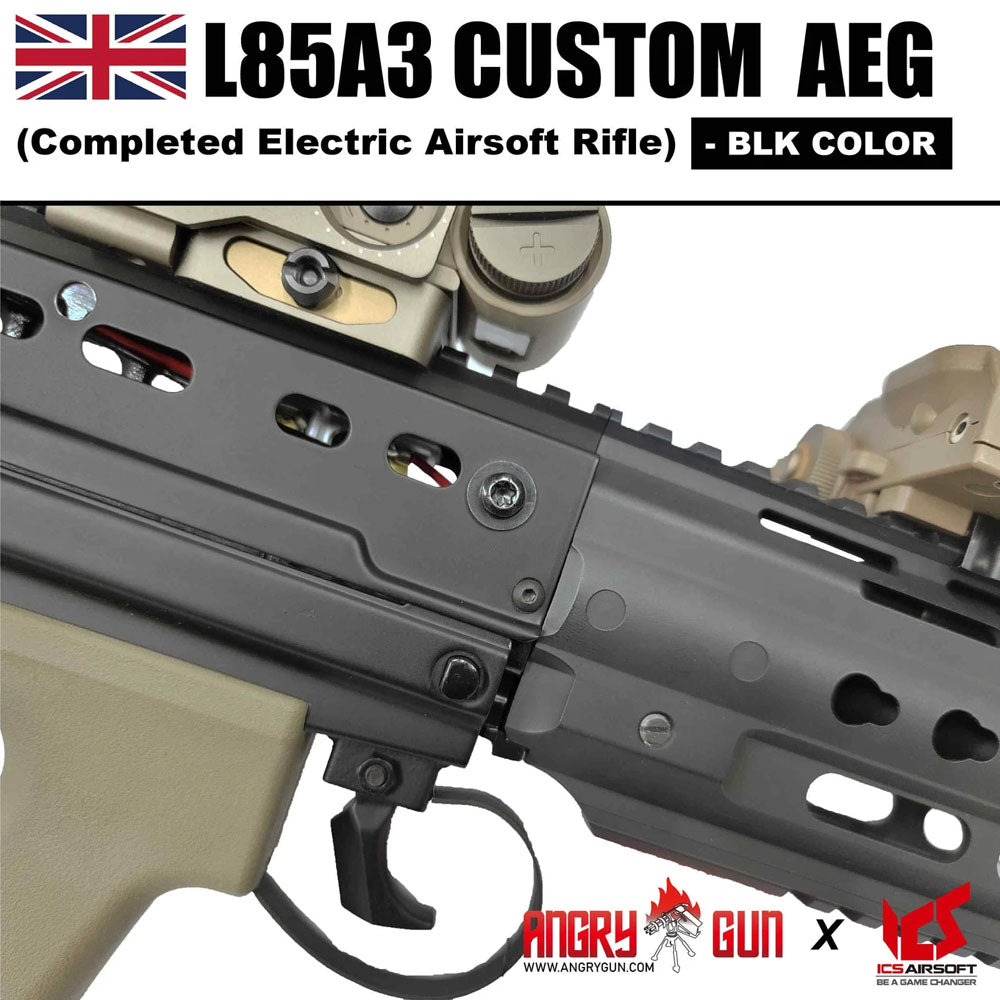 Angry Gun X ICS L85A3 AEG Airsoft Electric Rifle ( Black )