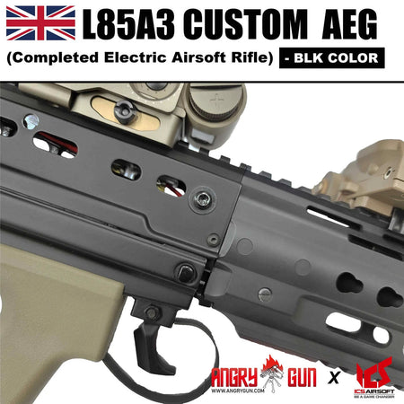 Angry Gun X ICS L85A3 AEG Airsoft Electric Rifle ( Black )