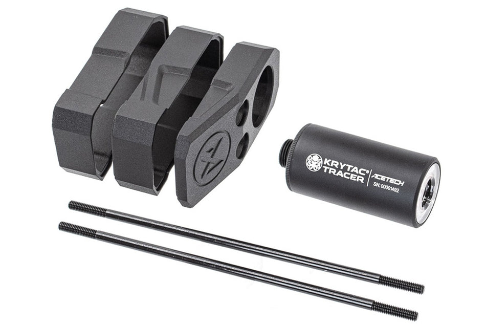 Dummy SuppressorCo Tracer & Extension Kit for MAXIM 9 GBBP Airsoft  ( by Krytac ) ( ACETECH )