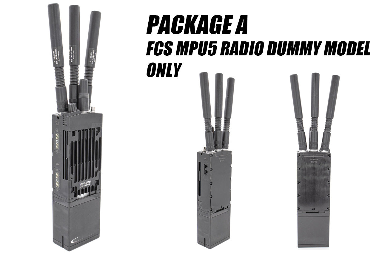 FCS MPU5 Radio Dummy Model ( DIY Walkie-Talkie )-Package C