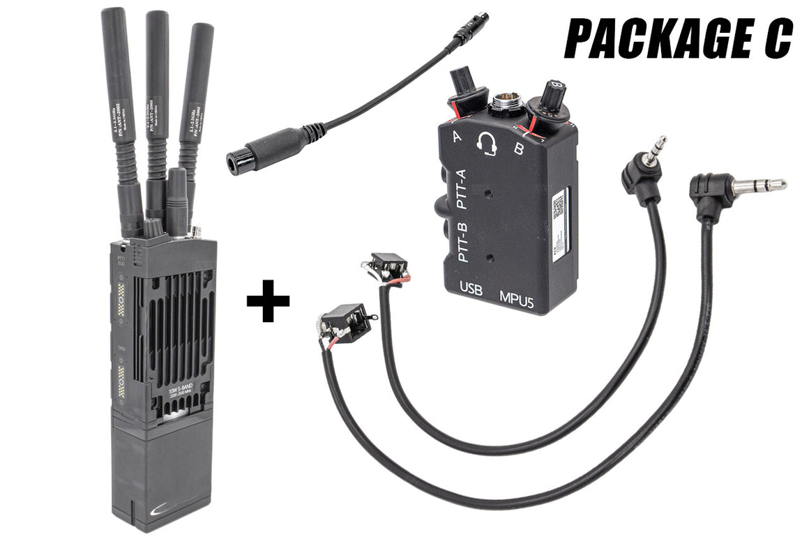 FCS MPU5 Radio Dummy Model ( DIY Walkie-Talkie )-Package C