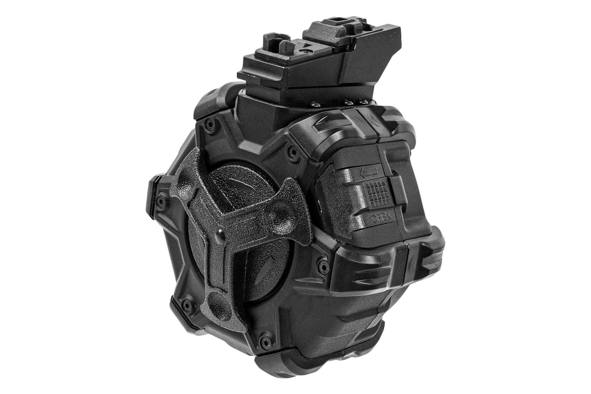 FCW 350 Rounds Gas Drum Magazine For Marui TM SAIGA 12 GBB Series