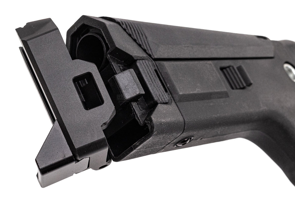 FCW ACR Style Adjustable Folding Stock For SIG AIR VFC MCX AEG / APFG 002 MPX-K / APFG 004 GBB Series-FDE