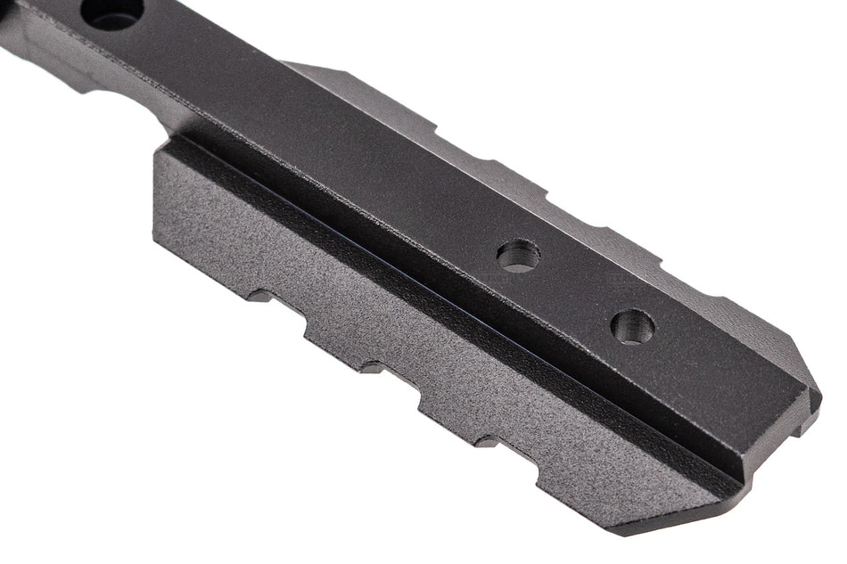 FCW CNC Aluminum Top Rail For ARES S&W 686 CO2 Revolver Series-Silver