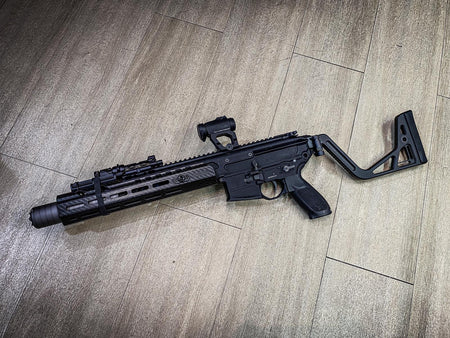 Artisan Folding Visor Stock for MCX / M1913 20mm Rail ( DE )