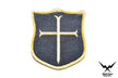 FFI - Crusader Cross Patch ( Gold x BK ) ( Free Shipping )