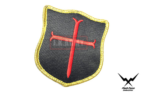 FFI - Crusader Cross Patch ( Gold x Red ) ( Free Shipping )