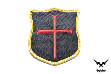 FFI - Crusader Cross Patch ( Gold x Red ) ( Free Shipping )