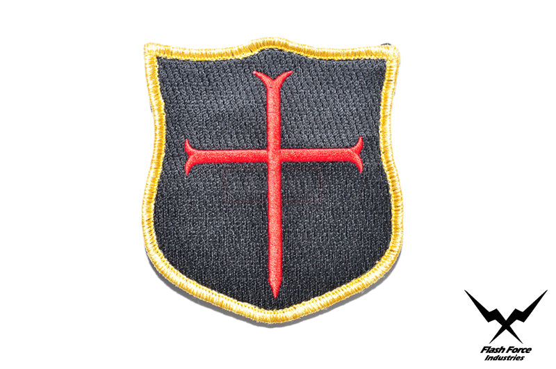 FFI - Crusader Cross Patch ( Gold x Red ) ( Free Shipping )