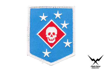 FFI - MARINE RAIDERS Blue x White Type Patch ( MARSOC ) ( Free Shipping )