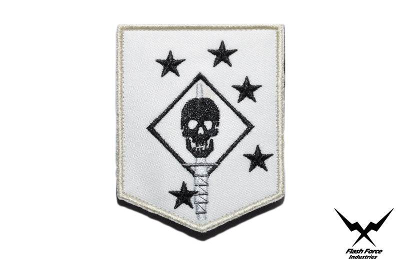 FFI - MARINE RAIDERS Sword Patch ( MRS ) ( MARSOC ) ( TAN ) ( Free Shipping )