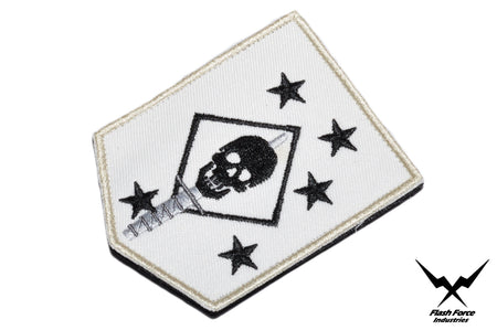 FFI - MARINE RAIDERS Sword Patch ( MRS ) ( MARSOC ) ( TAN ) ( Free Shipping )