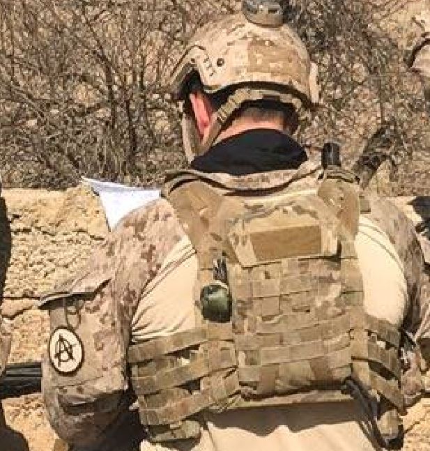 FFI SEALs  " A " Text Style Patch ( DE ) ( Free Shipping )