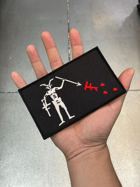 FOG Blackbeard Queen Ann Revenge Blackheart Patch ( NSW )