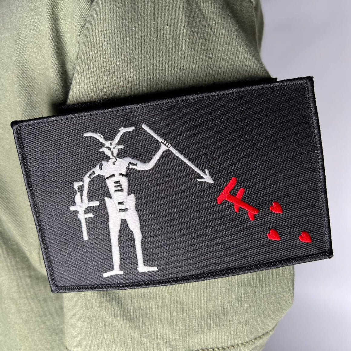 FOG Blackbeard Queen Ann Revenge Blackheart Patch ( NSW )