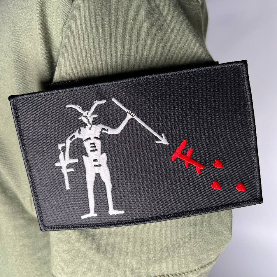 FOG Blackbeard Queen Ann Revenge Blackheart Patch ( NSW )