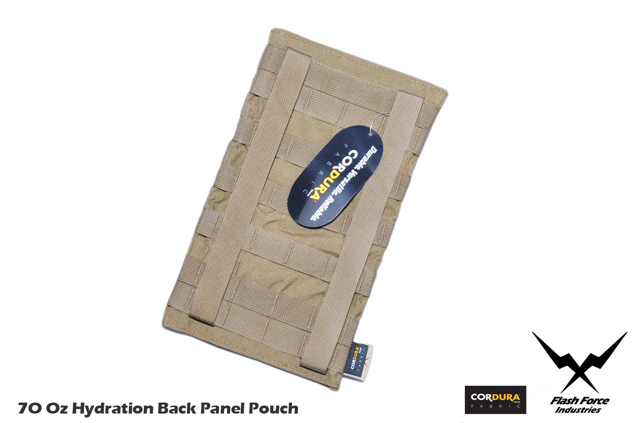 FFI 70 Oz Hydration Back Panel Pouch ( CORDURA® 500D CB )