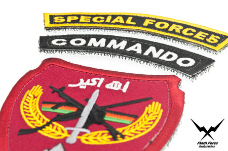 FFI Afghan Commando Special Force Patch Set ( SFC ) Type A ( MARSOC ) ( Free Shipping )