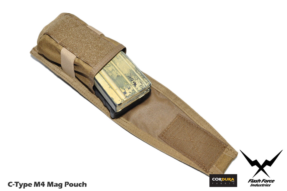 FFI C-Type M4 Mag Pouch ( CORDURA® 500D CB )