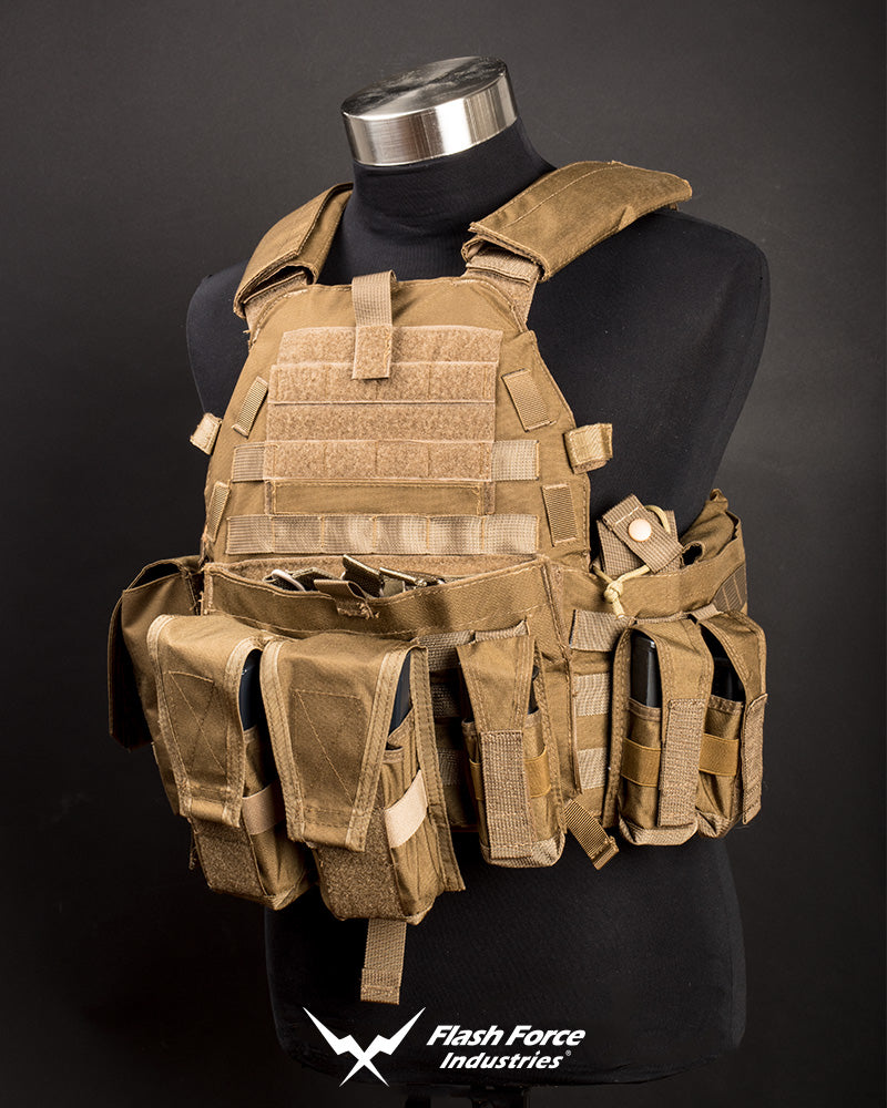 FFI 6094 Type A Plate Carrier Vest Deluxe Combo Set ( CORDURA 500D CB )