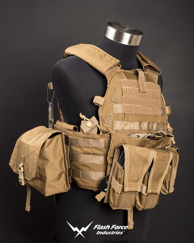 FFI 6094 Type A Plate Carrier Vest Deluxe Combo Set ( CORDURA 500D CB )