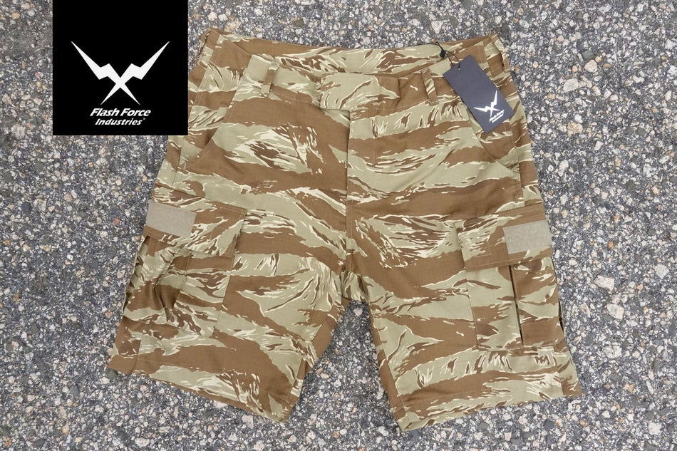 FFI x JK UNIQUE F01 Tiger Stripe Shorts ( Desert Tiger Stripe )-40