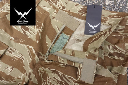 FFI x JK UNIQUE F01 Tiger Stripe Shorts ( Desert Tiger Stripe )-40